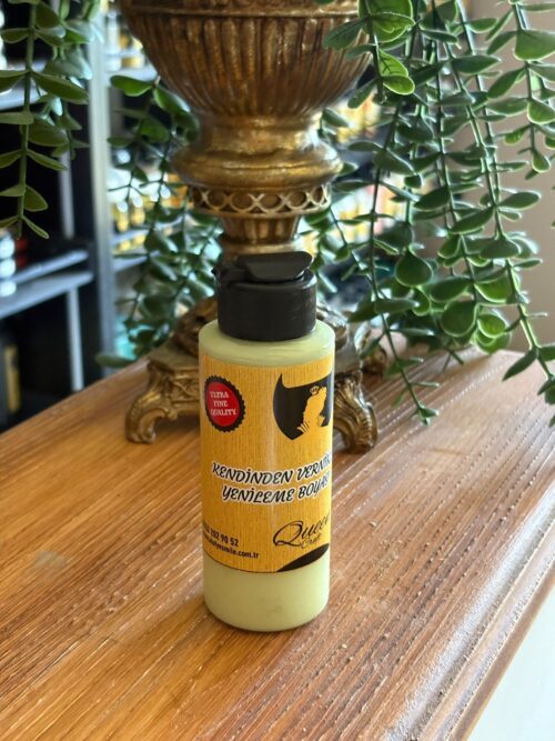 QUEEN CRAFT KENDİNDEN VERNİKLİ BOYA 120 ML-ANTİK YEŞİL