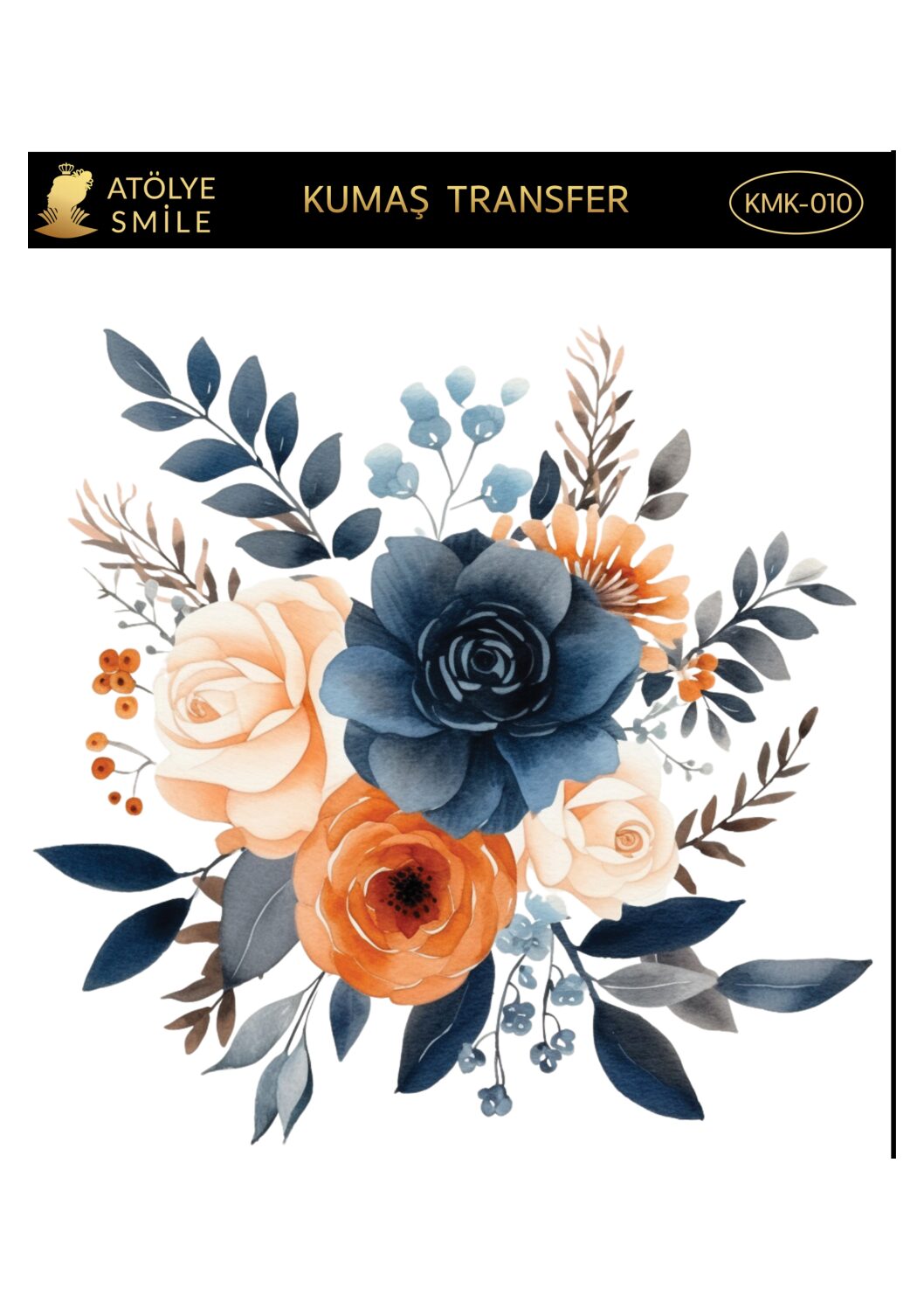 ATÖLYE SMİLE KUMAŞ TRANSFER-KMK010