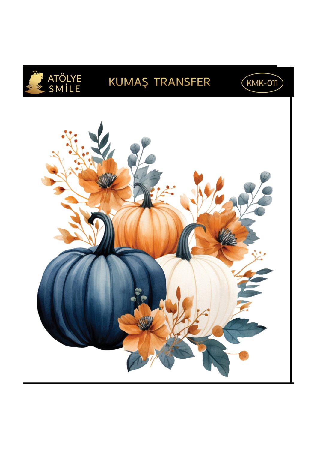 ATÖLYE SMİLE KUMAŞ TRANSFER-KMK011