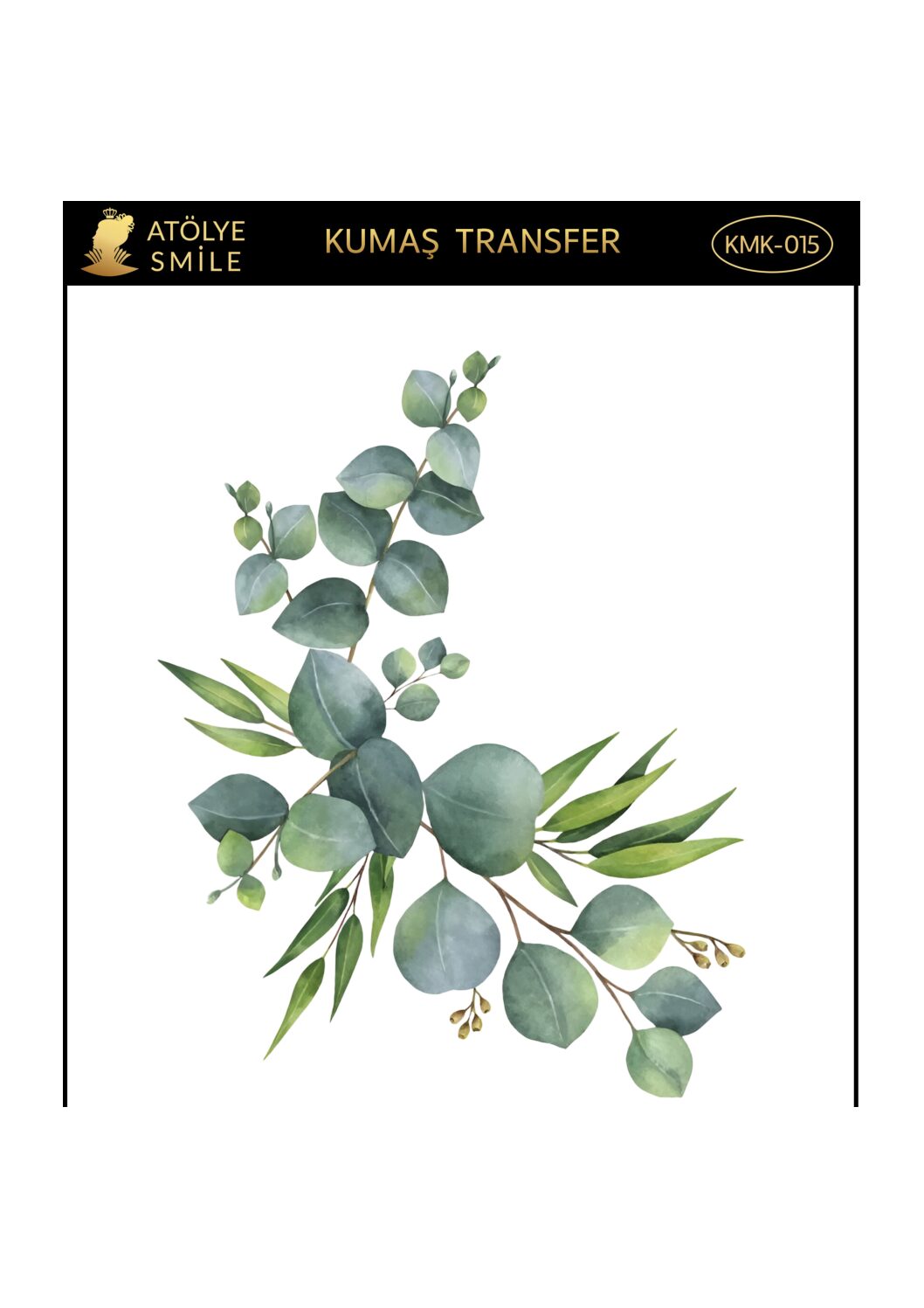 ATÖLYE SMİLE KUMAŞ TRANSFER-KMK015