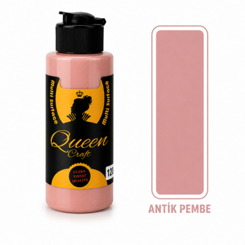 QUEEN CRAFT MULTİSURFACE 120 ML-ANTİK PEMBE