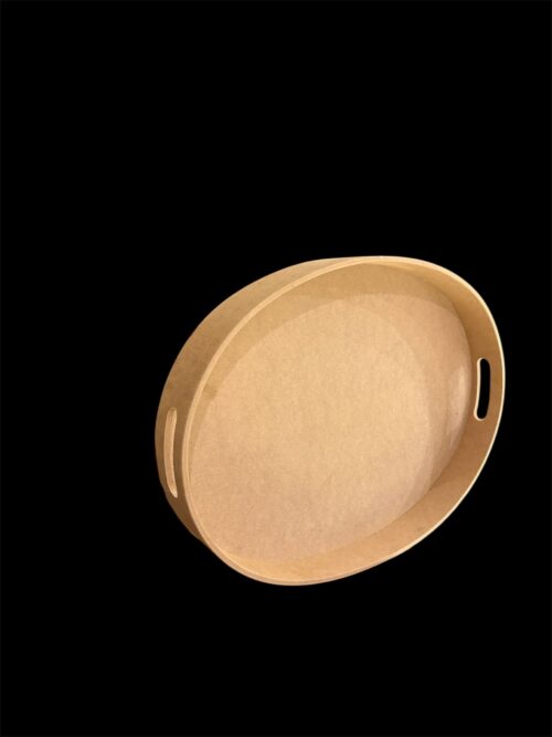 OVAL KALIN KENARLI TEPSİ-BÜYÜK