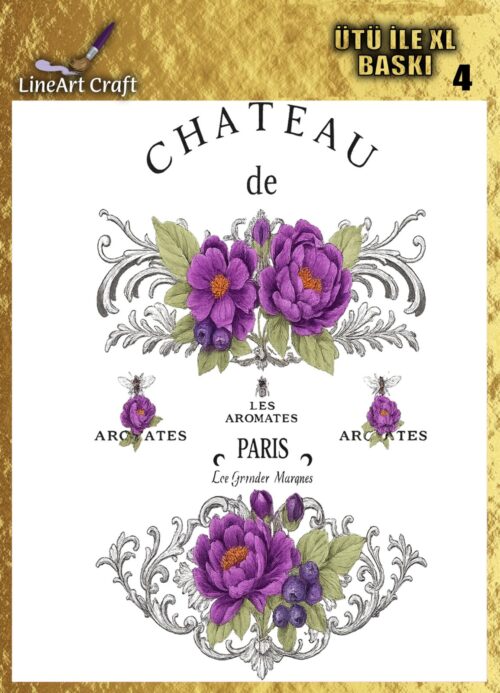 LİNEART ÜTÜ TRANSFER XL-04