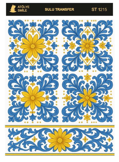 ATÖLYE SMİLE SULU TRANSFER ST-1215