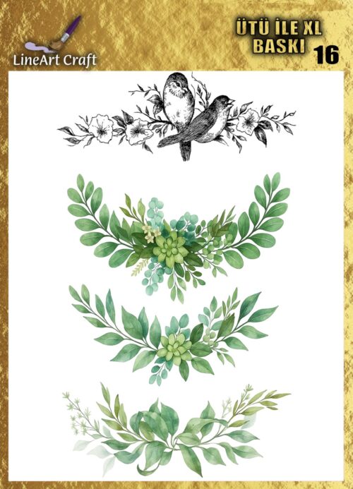 LİNEART ÜTÜ TRANSFER XL-16