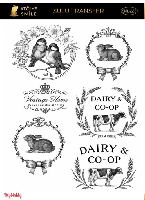 ATÖLYE SMİLE SULU TRANSFER Sml-223