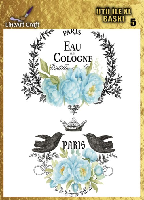 LİNEART ÜTÜ TRANSFER XL-05