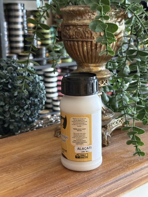 Alternative view of QUEEN CRAFT KENDİNDEN VERNİKLİ BOYA 260 ML-ALAÇATI