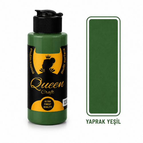 QUEEN CRAFT MULTİSURFACE 120 ML-YAPRAK YEŞİLİ