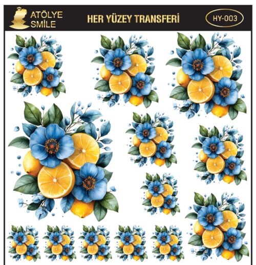 ATÖLYE SMİLE HER YÜZEY TRANSFER- HY 003