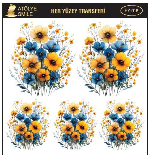ATÖLYE SMİLE HER YÜZEY TRANSFER- HY 016