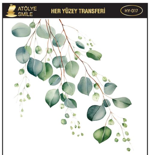 ATÖLYE SMİLE HER YÜZEY TRANSFER- HY 017