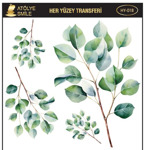 ATÖLYE SMİLE HER YÜZEY TRANSFER- HY 018