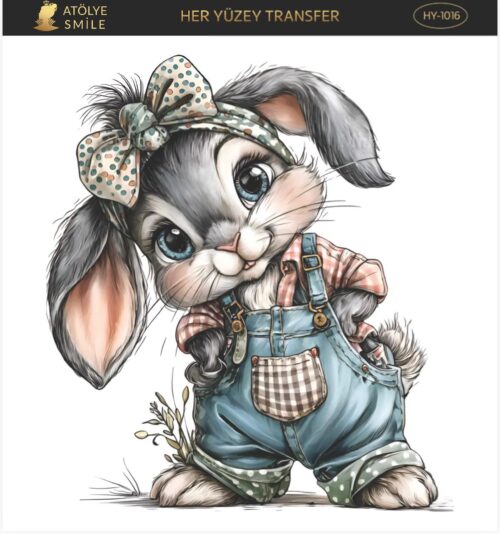 ATÖLYE SMİLE HER YÜZEY TRANSFER- HY 1016