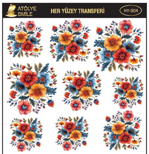 ATÖLYE SMİLE HER YÜZEY TRANSFER- HY 004