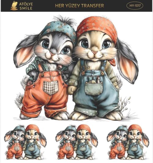 ATÖLYE SMİLE HER YÜZEY TRANSFER- HY 1017