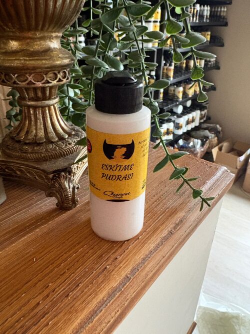 QUEEN CRAFT ESKİTME PUDRASI - BEYAZ 120ML