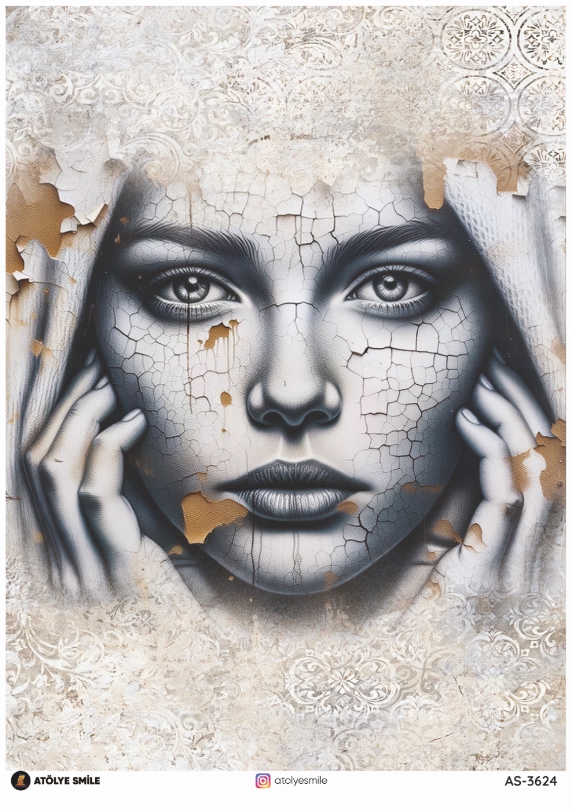 Atölye Smile Pirinç Dekopaj AS-3624