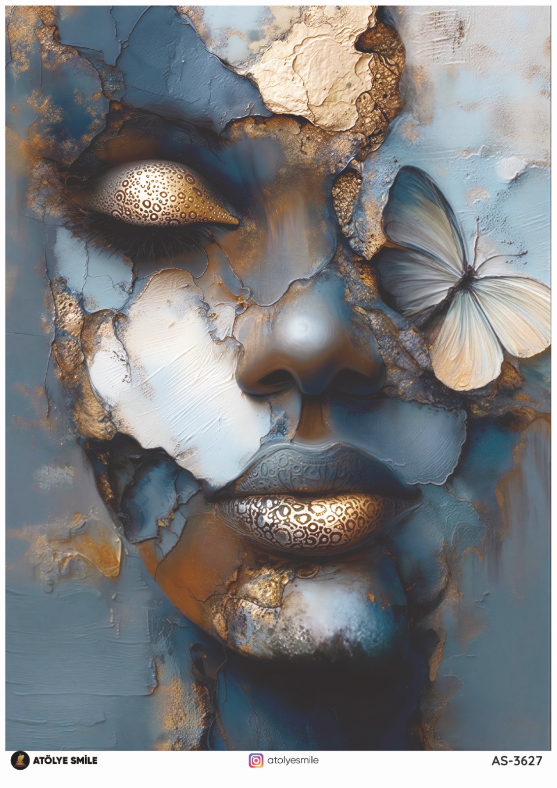 Atölye Smile Pirinç Dekopaj AS-3627