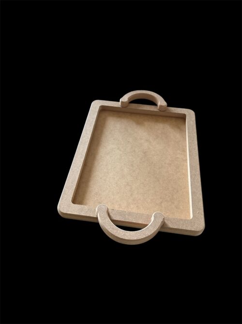 DİKDÖRTGEN KULPLU BÜYÜK TEPSİ