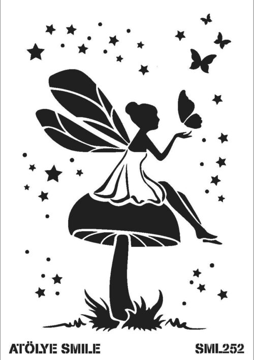 ATÖLYE SMİLE STENCİL SML 252