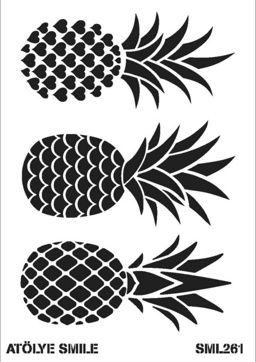 ATÖLYE SMİLE STENCİL SML 261