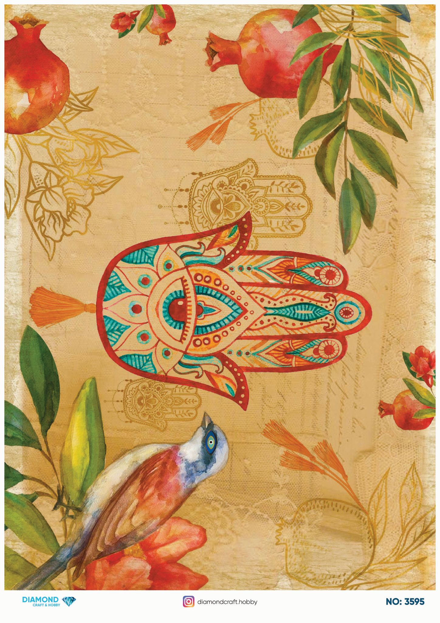 DİAMOND PİRİNÇDEKOPAJ -3595