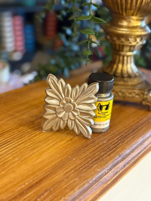 QUEEN CRAFT METALİK SAFİR SERİ ANTİK GÜMÜŞ-50 ML