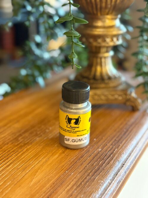 Alternative view of QUEEN CRAFT METALİK SAFİR SERİ GÜMÜŞ-50 ML