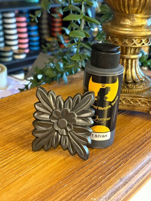 QUEEN CRAFT DİAMOND METALİK SERİ 120 ML-SİYAH