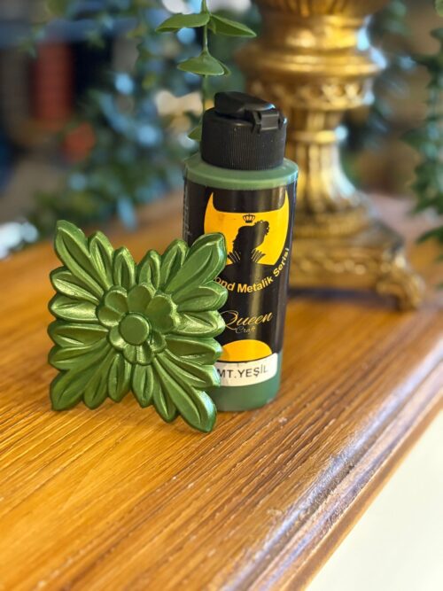 QUEEN CRAFT DİAMOND METALİK SERİ 120 ML-YEŞİL