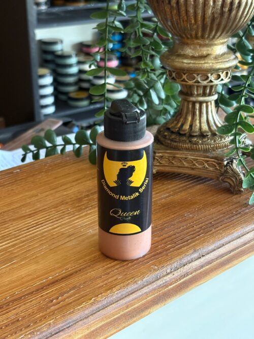 QUEEN CRAFT DİAMOND METALİK SERİ 120 ML-BRONZ