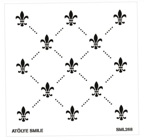 ATÖLYE SMİLE STENCİL SML-268