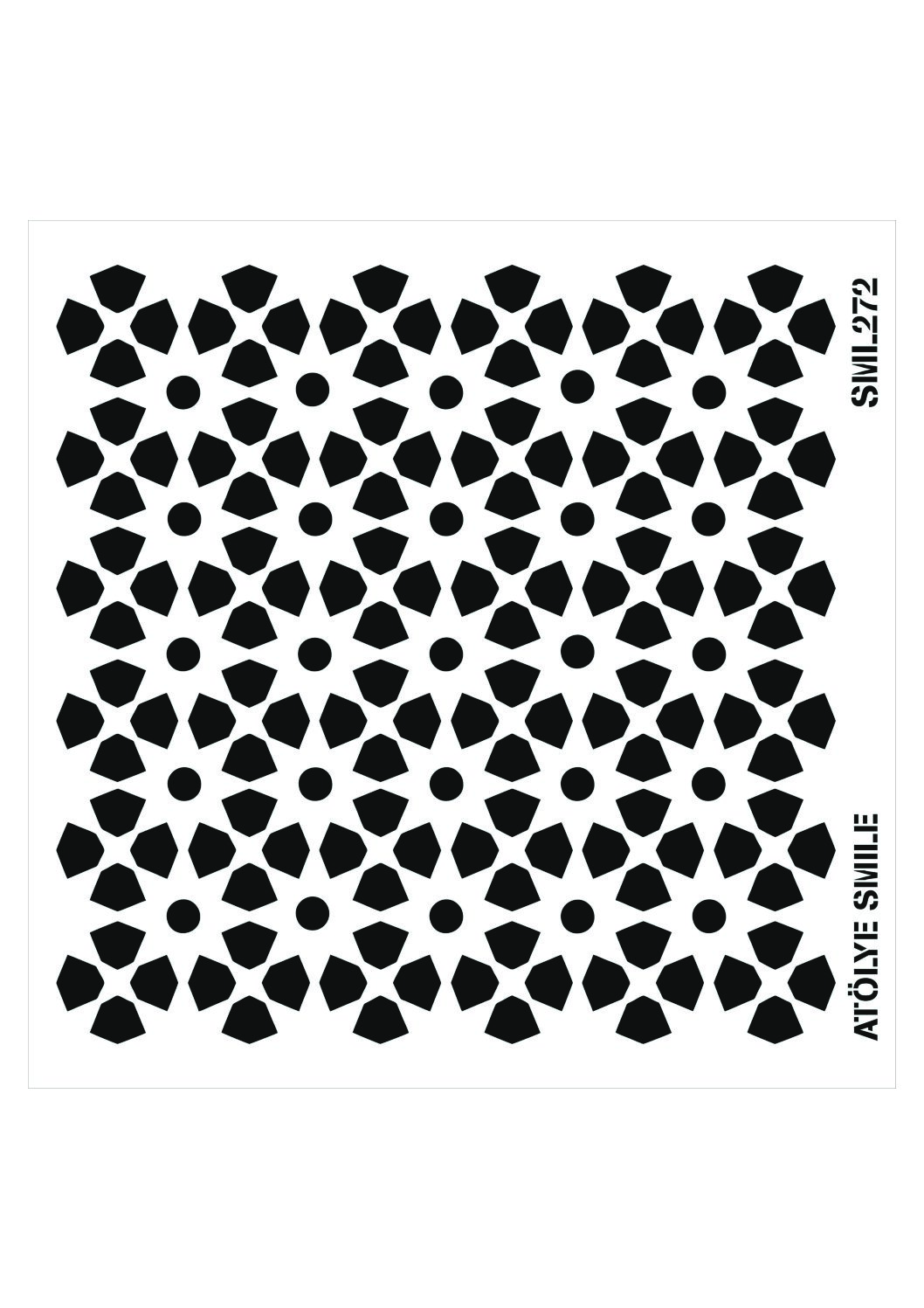 ATÖLYE SMİLE STENCİL SML-272