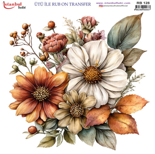 İSTANBUL HOBİ ÜTÜ TRANSFER 30*30 RB - 128