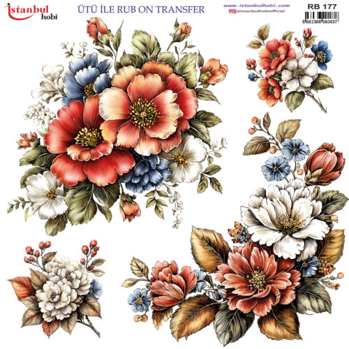 İSTANBUL HOBİ ÜTÜ TRANSFER 30*30 RB - 177