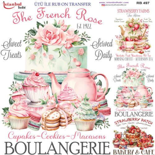 İSTANBUL HOBİ ÜTÜ TRANSFER 30*30 RB - 497