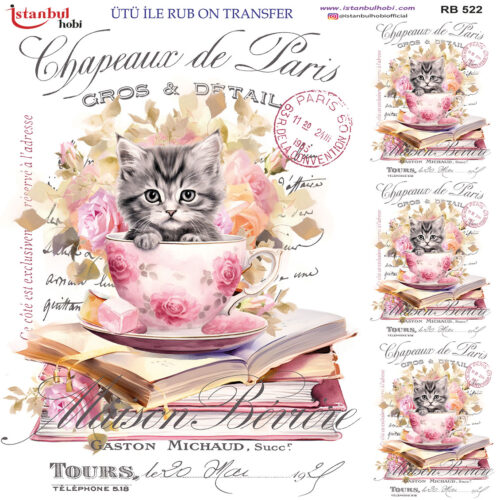 İSTANBUL HOBİ ÜTÜ TRANSFER 30*30 RB - 522