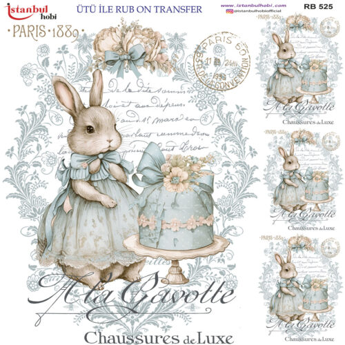 İSTANBUL HOBİ ÜTÜ TRANSFER 30*30 RB - 525