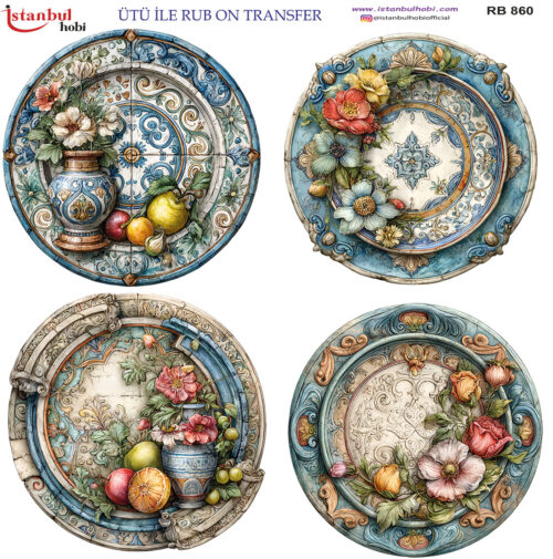 İSTANBUL HOBİ ÜTÜ TRANSFER 30*30 RB - 860
