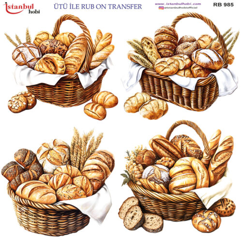 İSTANBUL HOBİ ÜTÜ TRANSFER 30*30 RB - 985