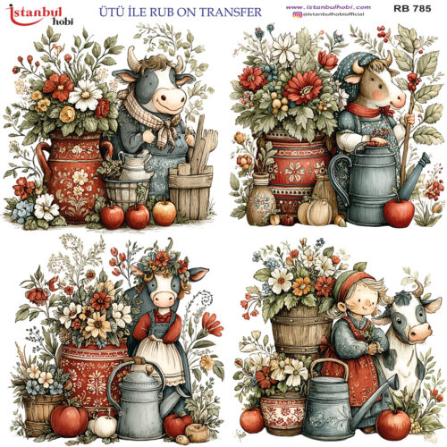 İSTANBUL HOBİ ÜTÜ TRANSFER 30*30 RB - 785