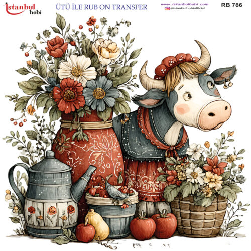 İSTANBUL HOBİ ÜTÜ TRANSFER 30*30 RB - 786