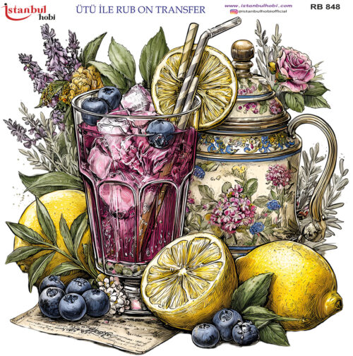 İSTANBUL HOBİ ÜTÜ TRANSFER 30*30 RB - 848
