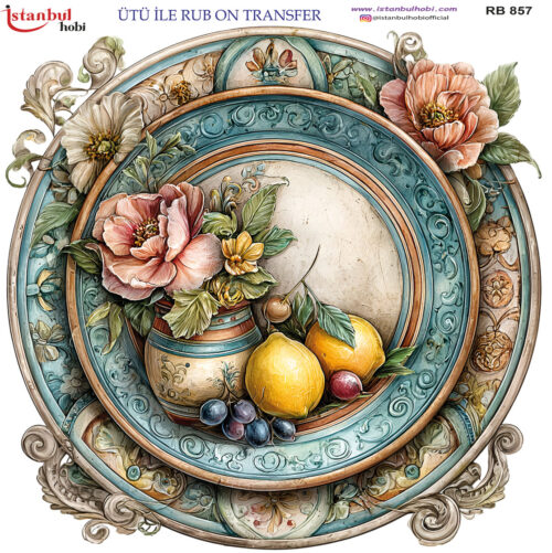 İSTANBUL HOBİ ÜTÜ TRANSFER 30*30 RB - 857