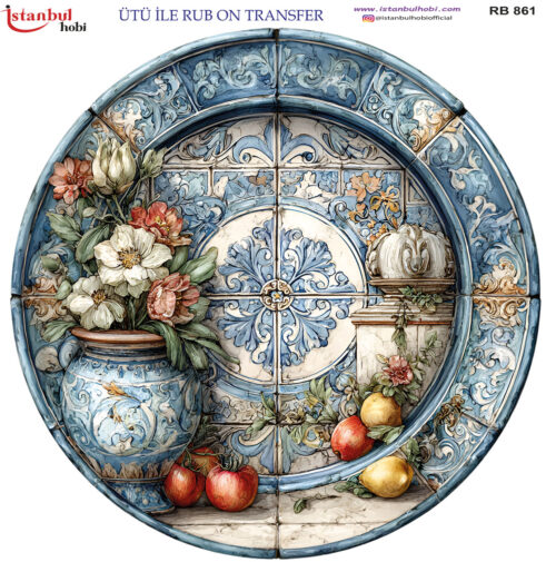 İSTANBUL HOBİ ÜTÜ TRANSFER 30*30 RB - 861