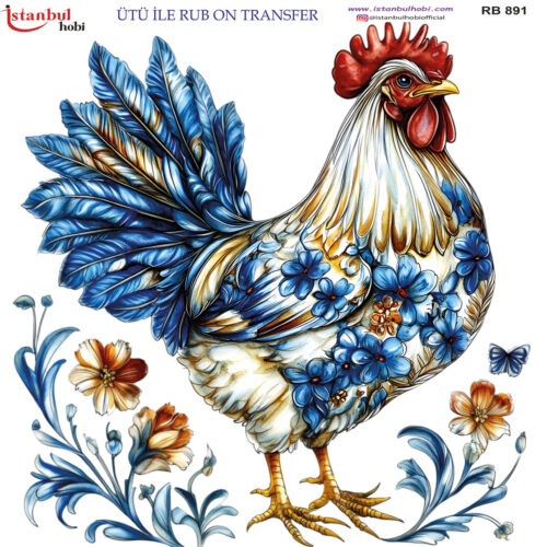 İSTANBUL HOBİ ÜTÜ TRANSFER 30*30 RB - 891