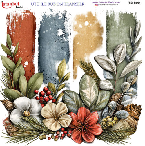 İSTANBUL HOBİ ÜTÜ TRANSFER 30*30 RB - 899