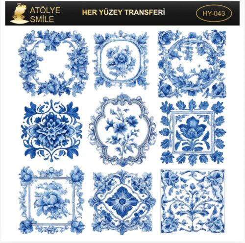 ATÖLYE SMİLE HER YÜZEY TRANSFER HY-043