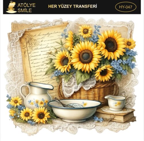 ATÖLYE SMİLE HER YÜZEY TRANSFER HY-047